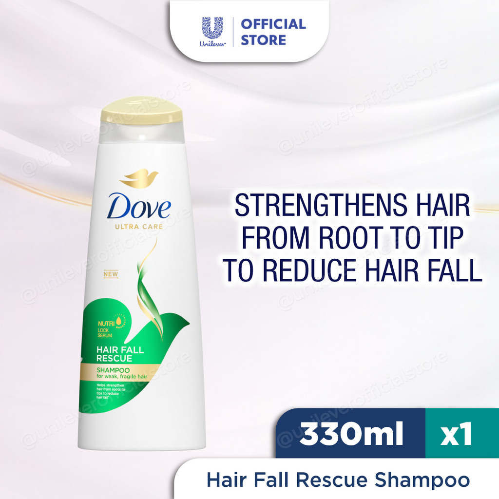 Dove Hair Fall Rescue Shampoo 330ml EXP date : 5/12/2026 | Shopee Singapore