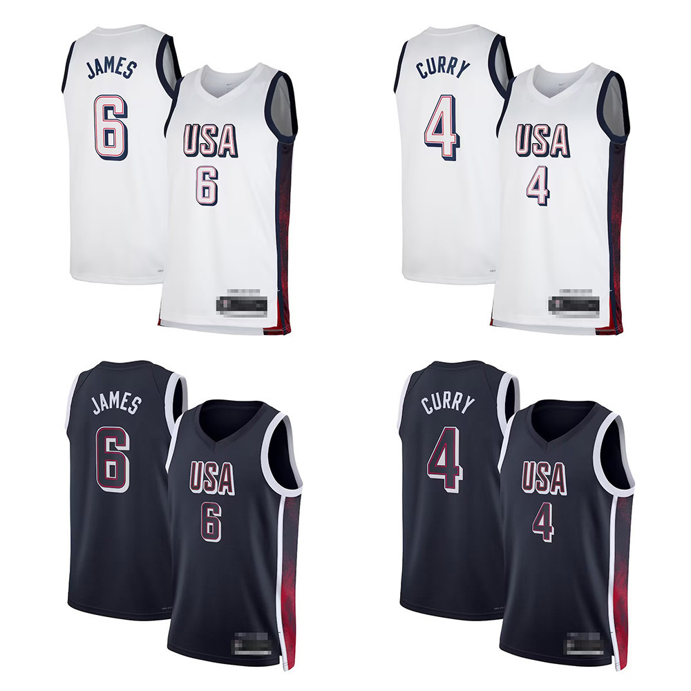ト*ム様 Olympic2024 USA Curry AUGmae Jersey（Nike Stephen
