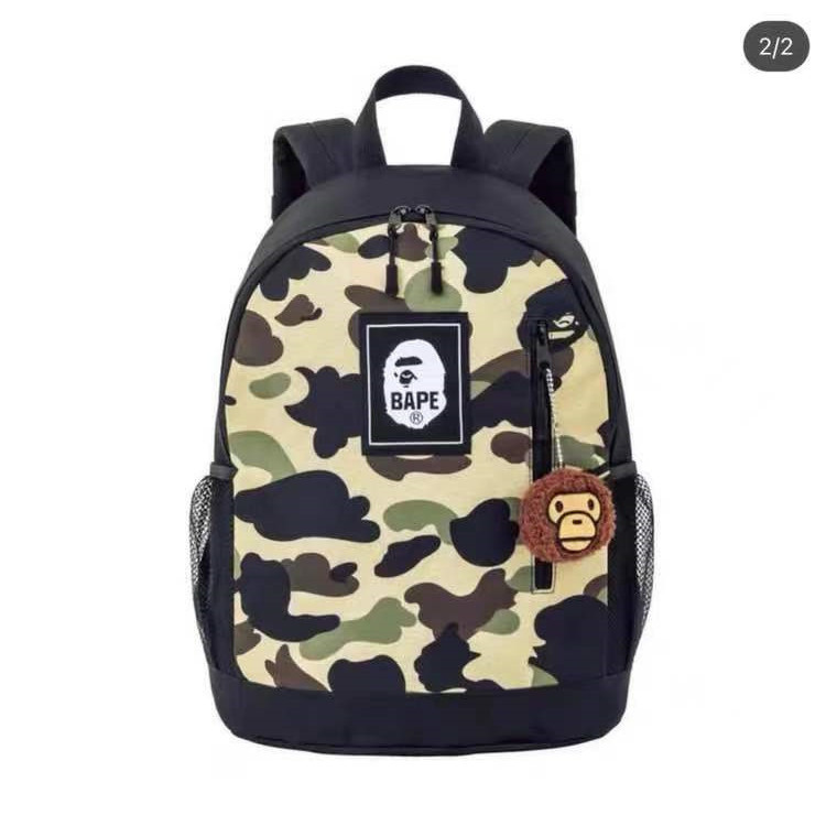 Mens bape backpack store