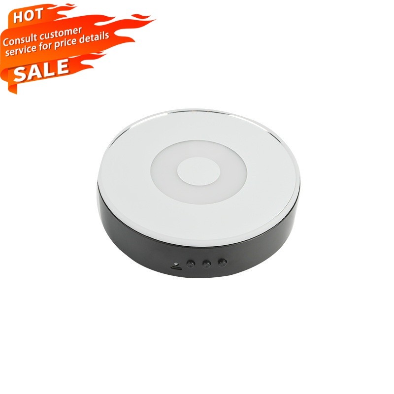 15cmColored Lights Electric Turntable Fill Light Anchor Rotating Show ...