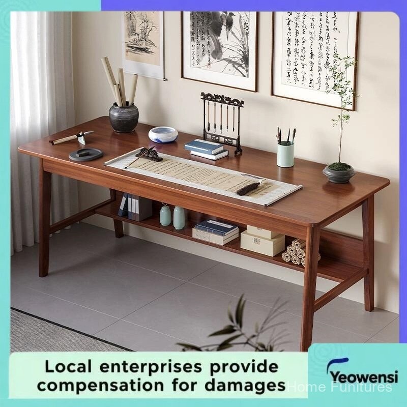 Chinese Calligraphy Desk Calligraphy and Painting Desk Home Use Solid ...