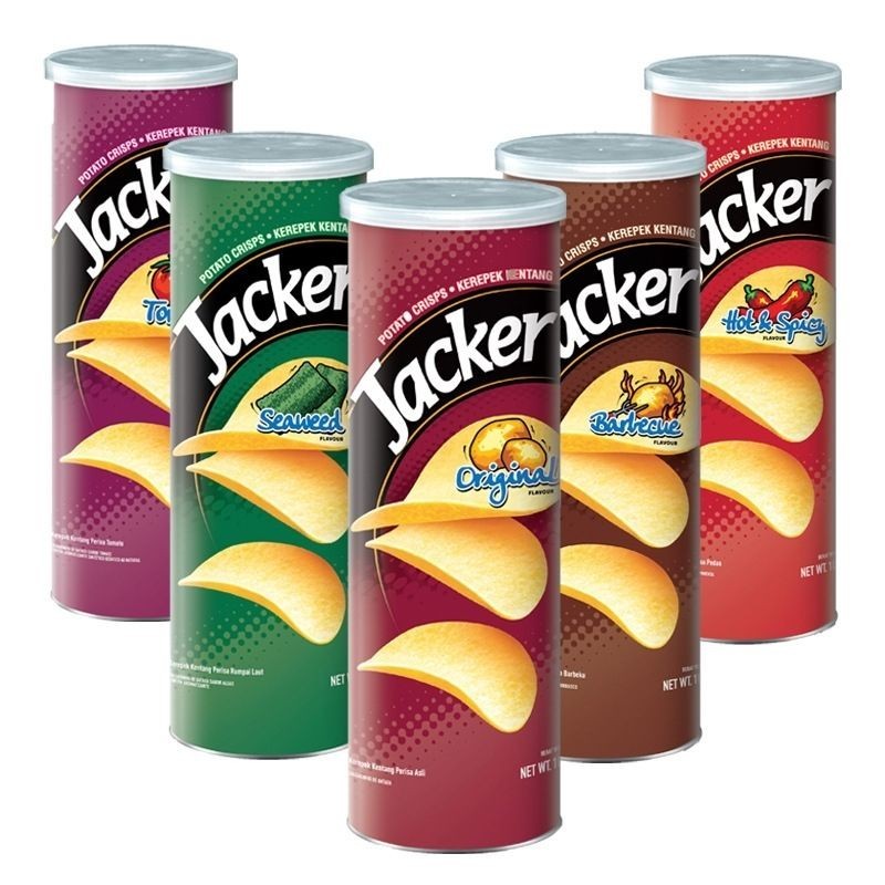Malaysia Imported Food Jack jacker Brand Potato Chips Snacks 100g ...