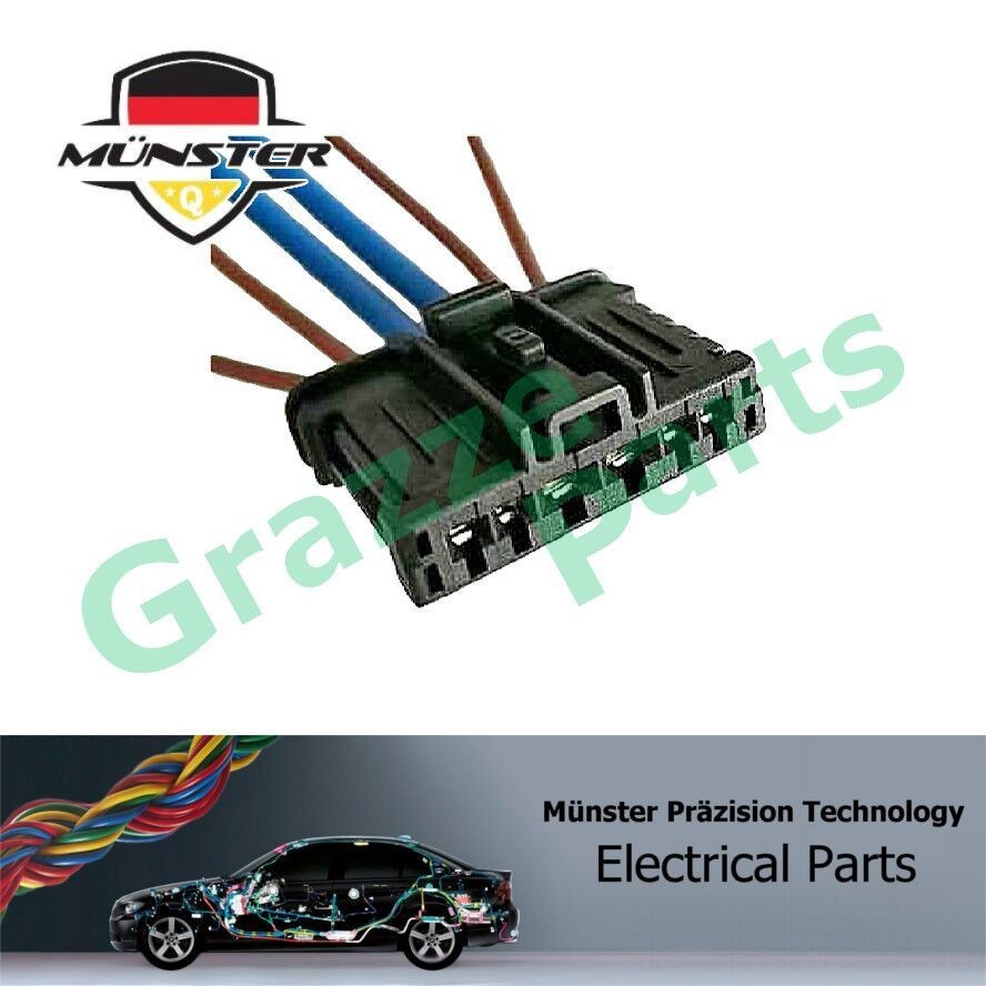 Münster 6-Pin Blower Motor Heater Fan Resistor Socket MAN001 Nissan ...