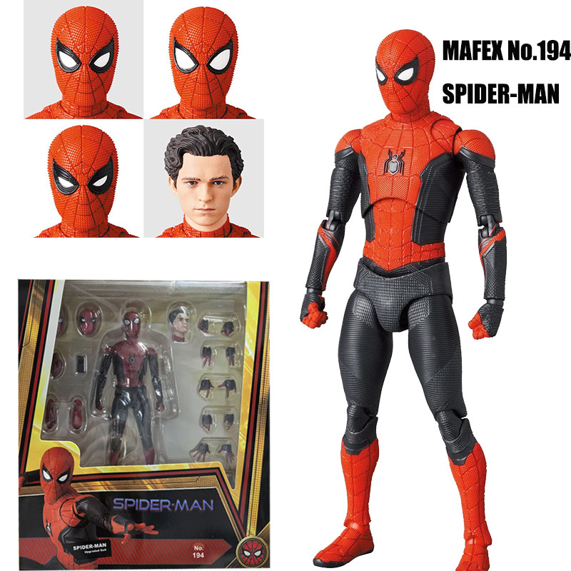 Spider-Man：Far From Home Mafex 194 Tom Holland Spider-man Action