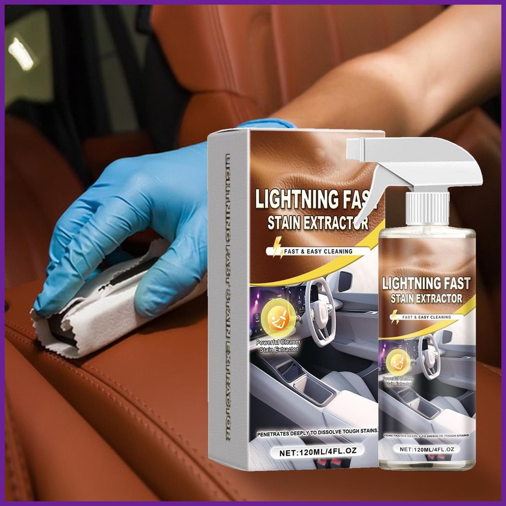 Interior Detailing 120ml Fast Upholstery Stain Extractor All Purpose ...
