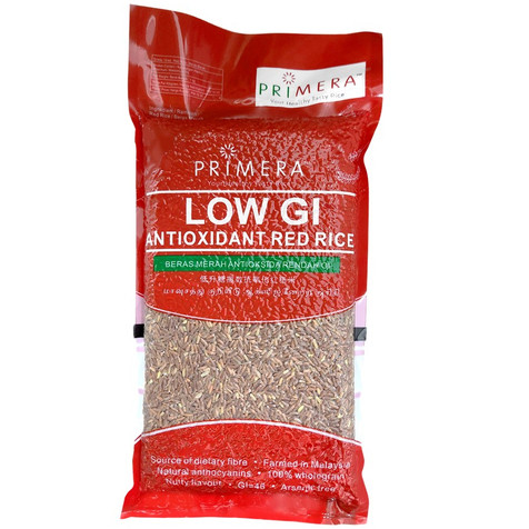 PRIMERA Red Rice 1KG – Healthy Whole Grain Rice | High Fiber ...