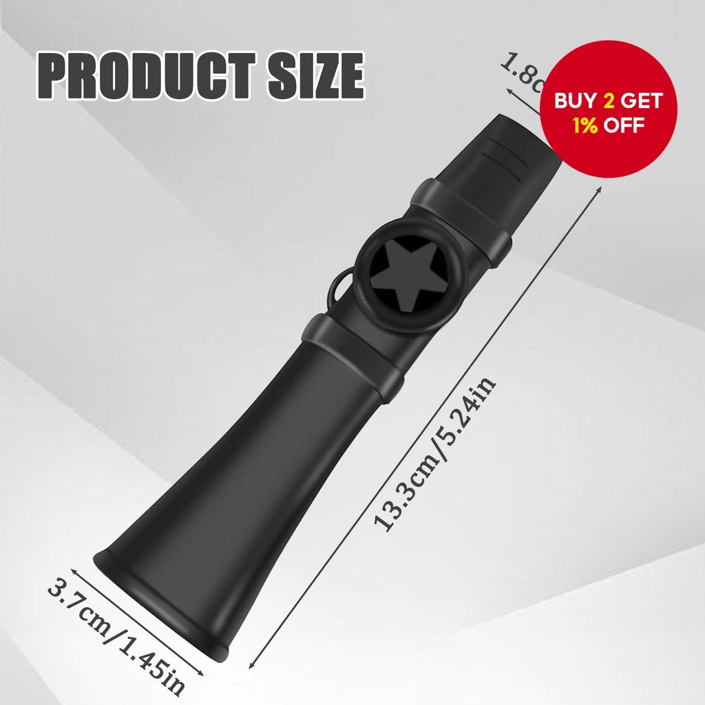 New Plastics Kazoo Musical Instruments, Easy to Learn Enhanced Kazoos ...