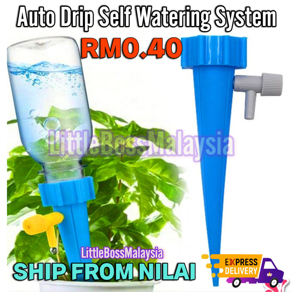 🔥𝑹𝑬𝑨𝑫𝒀 𝑺𝑻𝑶𝑪𝑲🔥Auto Drip Self Watering System Automatic Water Plant ...