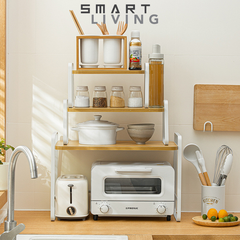 Household kitchen cabinet storage rack Japanese cabinet partition board ...
