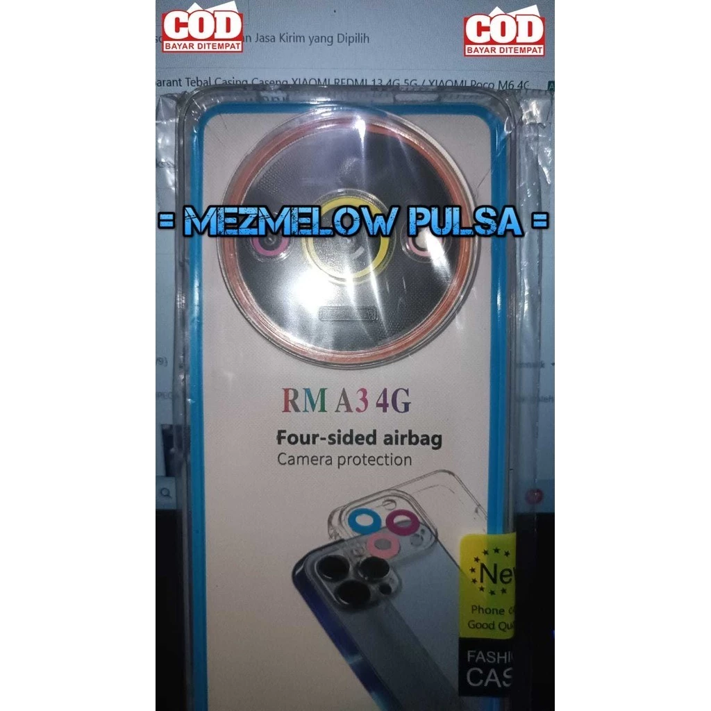 Caseng / Case Softcase Silikon Transparant Casing Caseng XIAOMI REDMI A3 4G