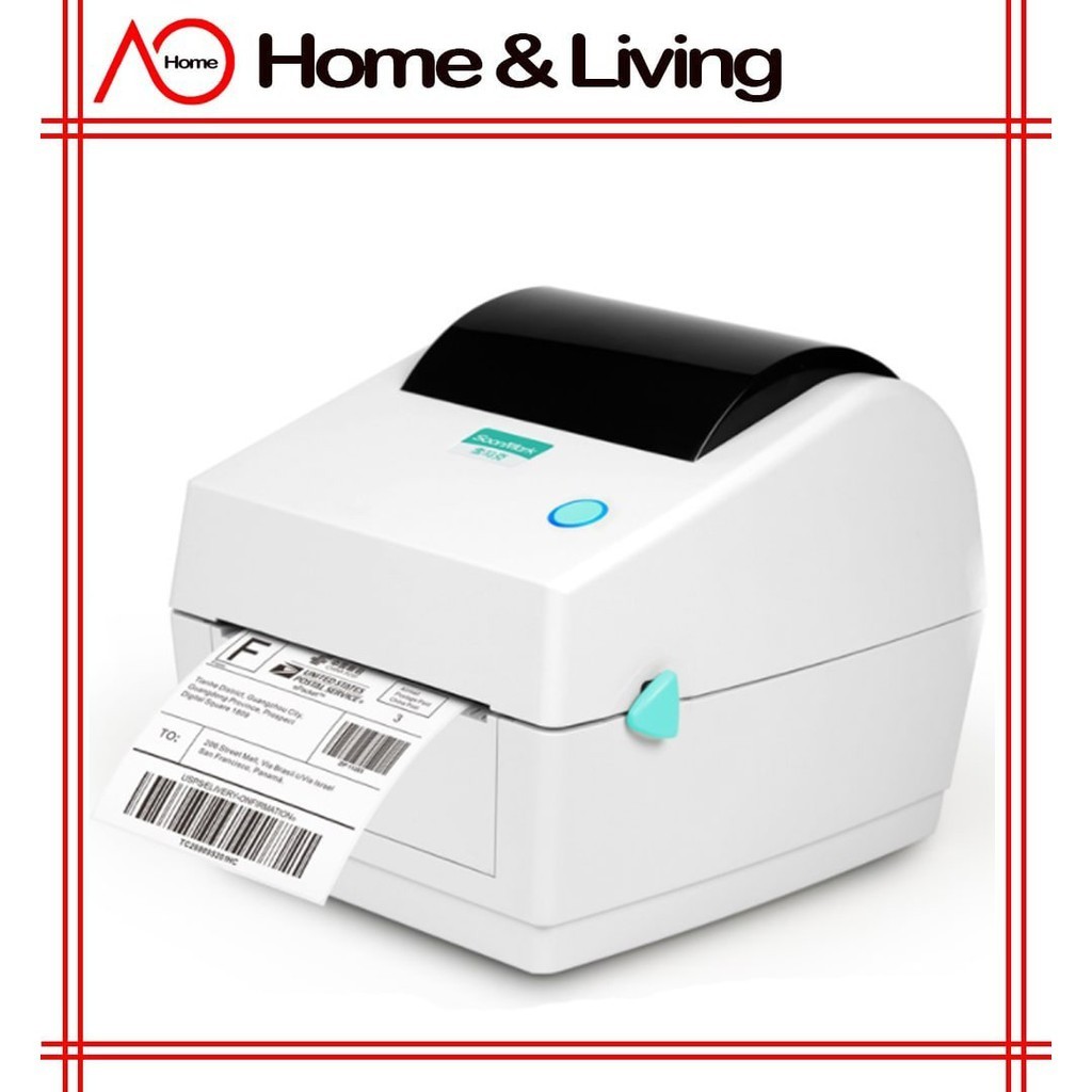 AO Home A6 Thermal Printer Waybill Barcode Shipping Label Consignment ...