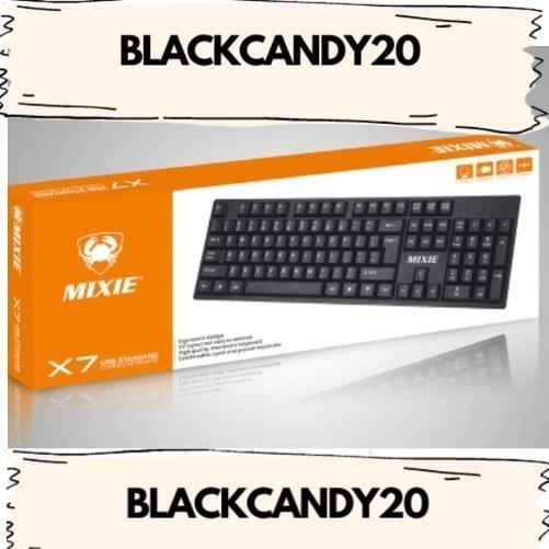 Mi Crab X7 Home Gaming Office Keyboard Desktop Laptop USB Wired Single