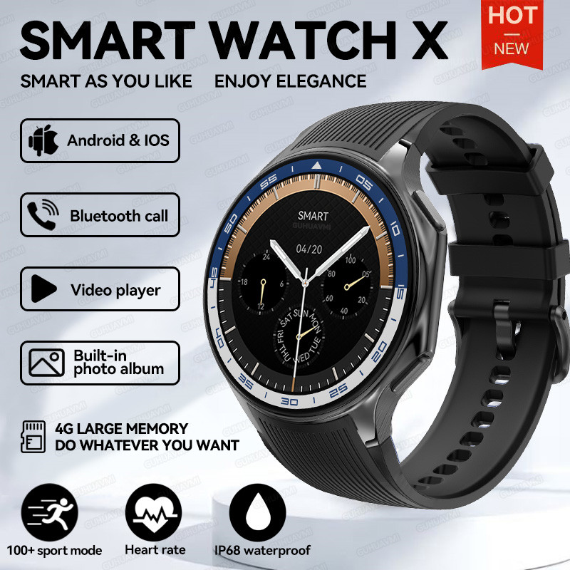 Smartwatch with music bluetooth sales