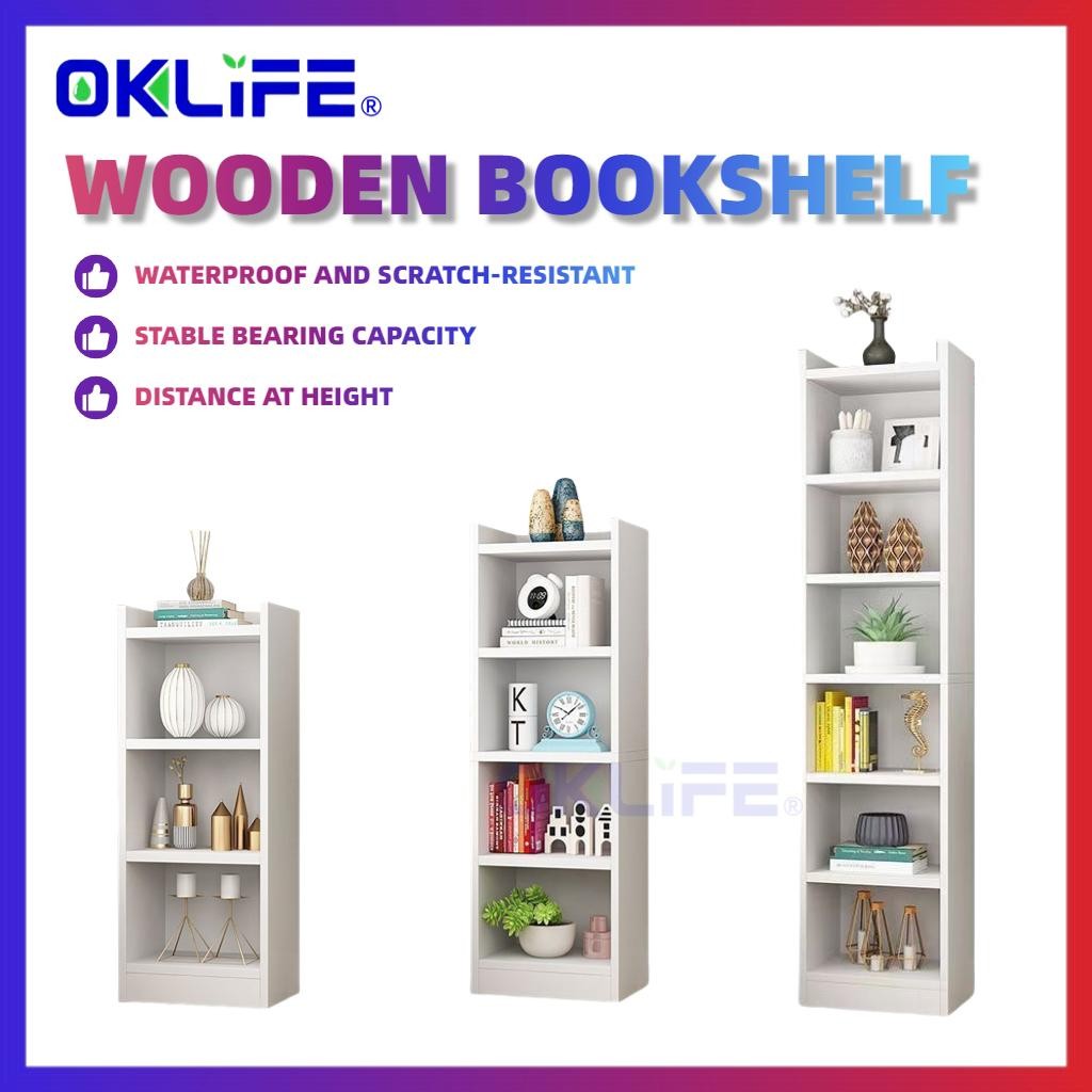 storage display cabinet floor bookshelf floor simple collection narrow seam small shelf Bookshelf Storage Rack