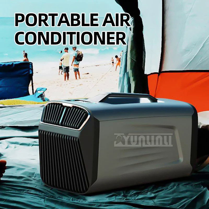 Small air conditioner portable air conditioner camping outdoor cooler ...