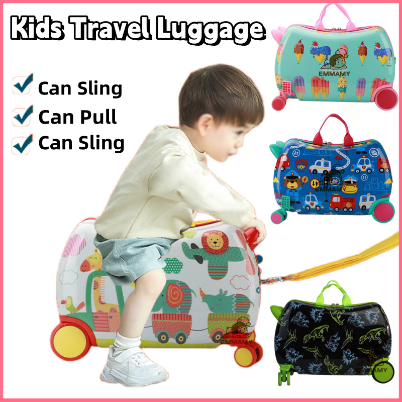 SG EmmAmy® Kids Luggage Bag Trolley Suitcase Universal Wheel Suitcase ...