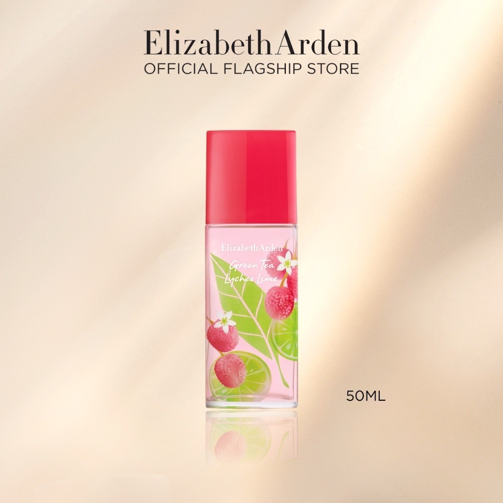 Green Tea Lychee Lime by Elizabeth Arden, 16.9 oz Honey Drops Body Cream for Women