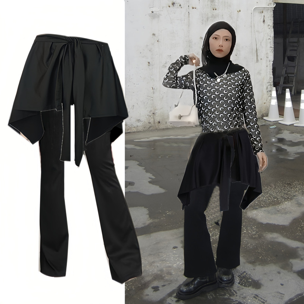 Korean skirt pants hotsell