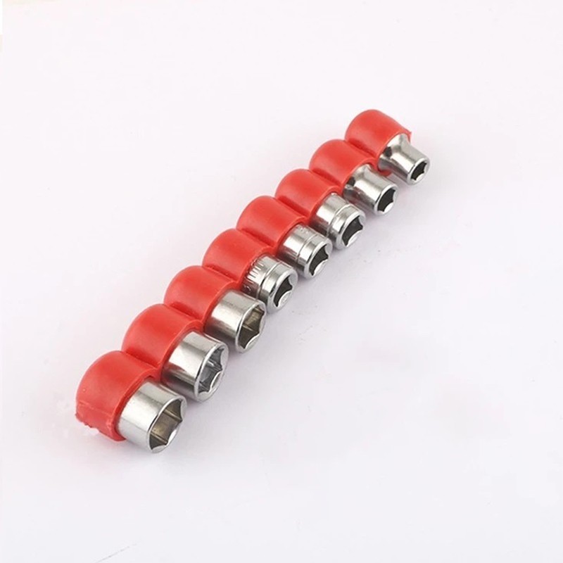 [CL] 8pc 1/4 Inch Drive Hex Bit Socket Set Socket Wrench Adapter 5/6/7 ...