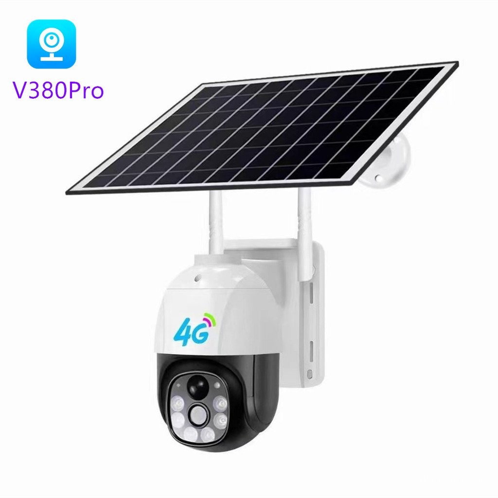 4G Solar Energy PIR Camera Outdoor Waterproof Monitor Solar Powered Low ...