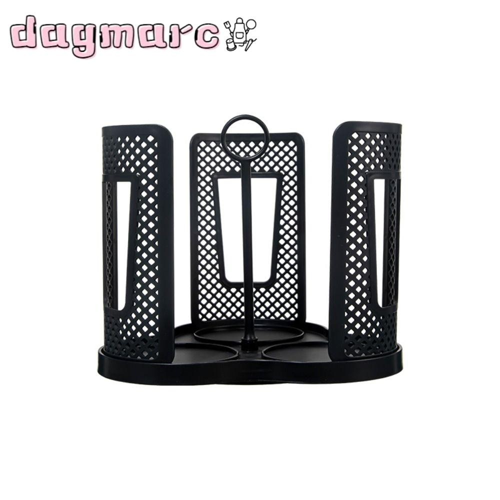 DAGMARC Plastic Cup Rack, Detachable 360 Rotating Paper Cup Storage ...