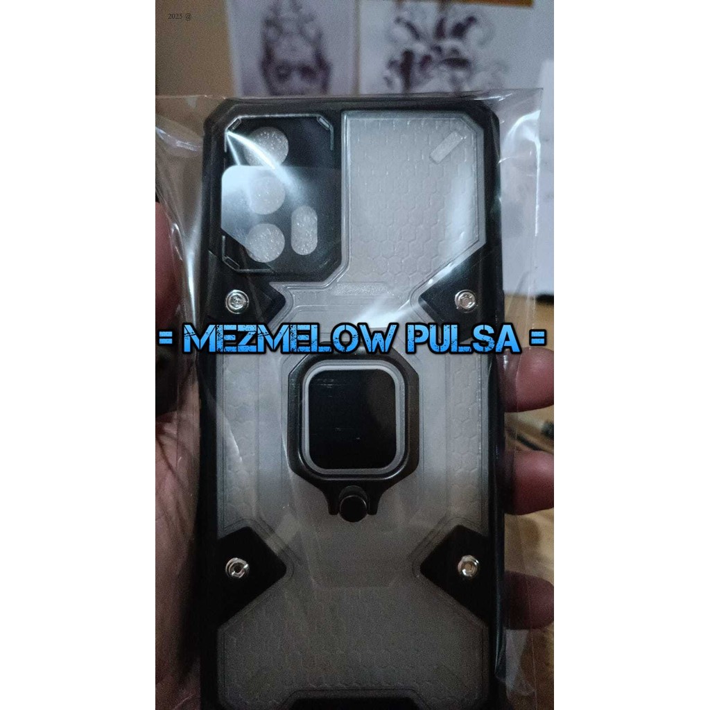 Hardcase Hard Case Ring Magnet Stand Case Space Case REALME GT 5G - Gambar 2