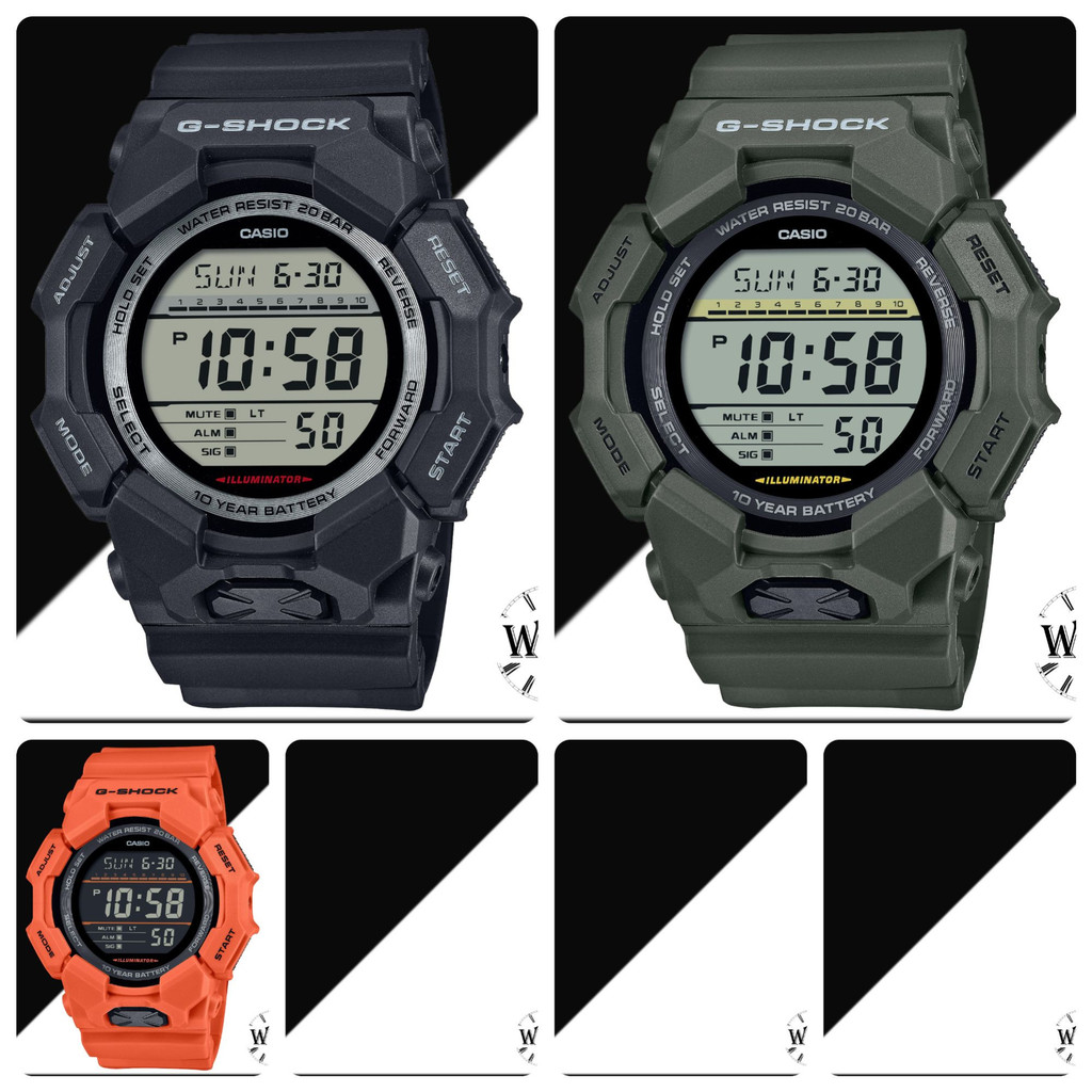 WCO GD 010 Series x Casio G Shock ft. Workstyle Men Casual Sports Round 200m Water Resistant Watch GD010 GD 010 Shopee Singapore