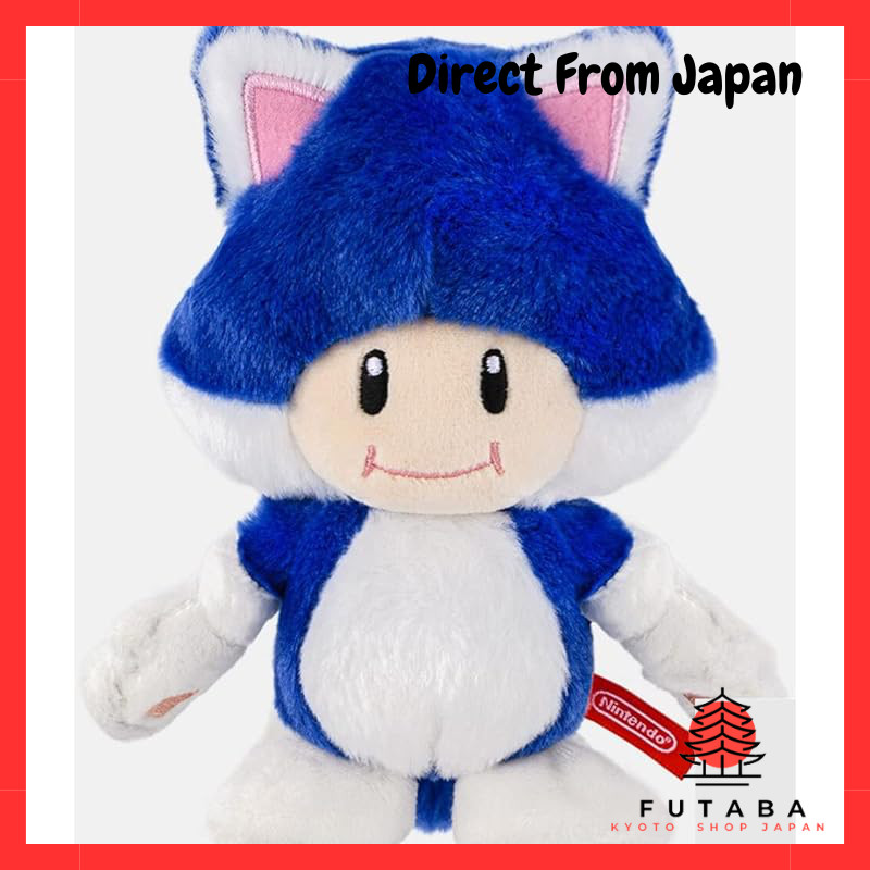 Super Mario Toad Plush Mascot with Ball Chain Limited Edition Cat Toad Exclusive from Nintendo Tokyo Direct from Japan Shopee Singapore