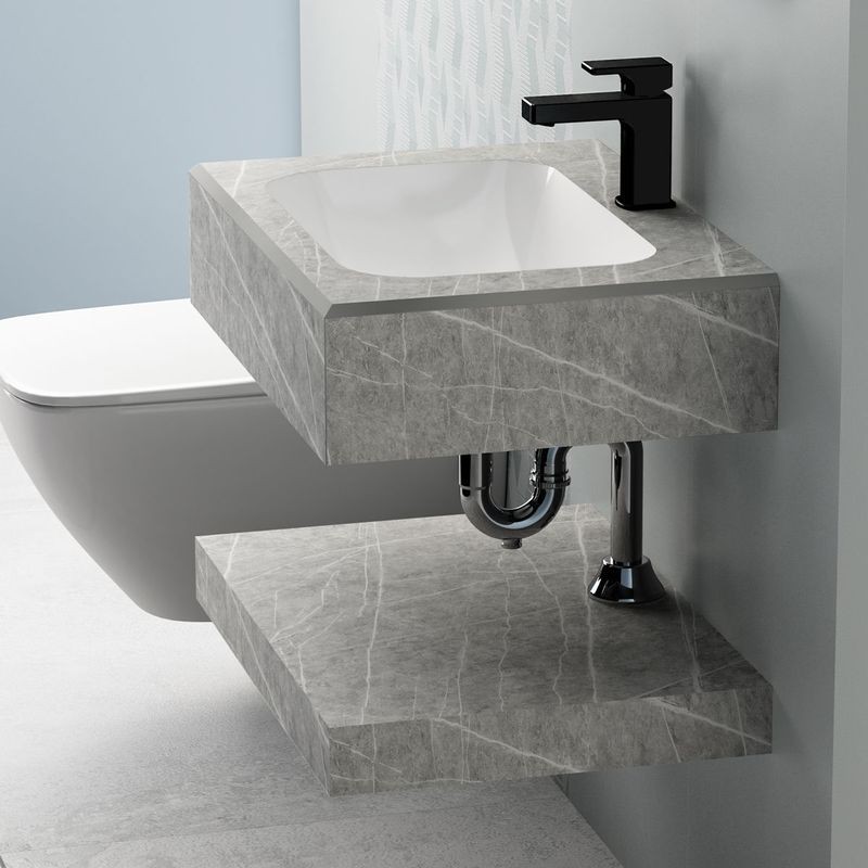 Bathroom washbasin safety border protection corner protector, full body ...