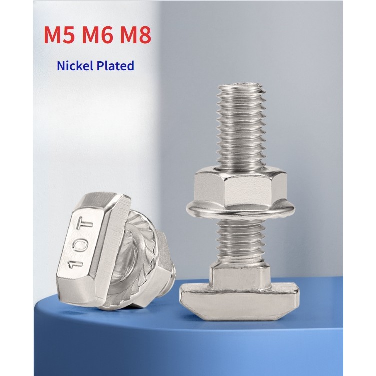 Eu Standard 20 30 40 45 Series T Shaped Hammer Bolt Aluminum Profile ...