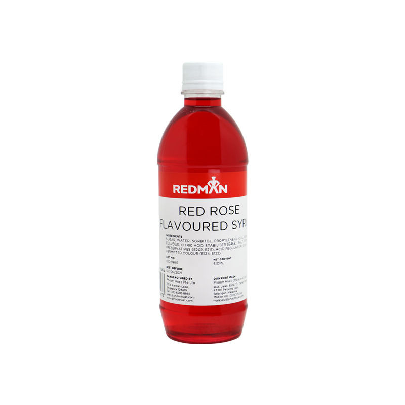Red Rose Flavoured Syrup 510Ml | Shopee Singapore