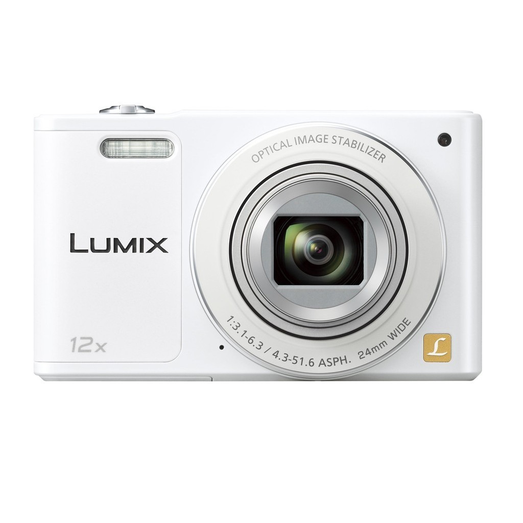 Panasonic Digital Camera Lumix SZ10 Optical 12x White DMC-SZ10-W