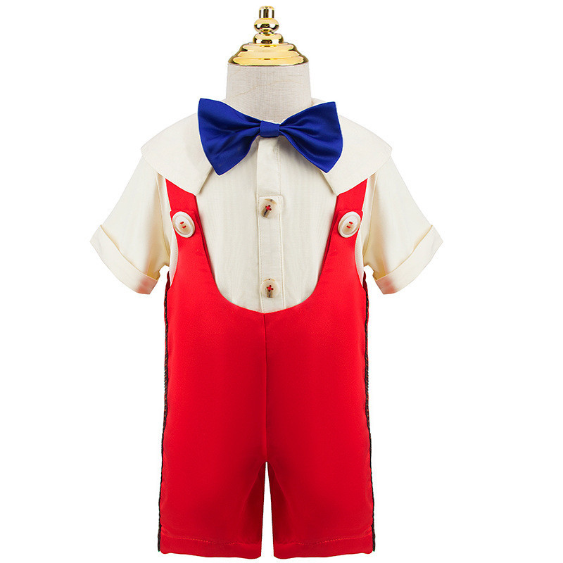 New Kids Puppet Pinocchio Costume Halloween Cosplay Baby Boy's