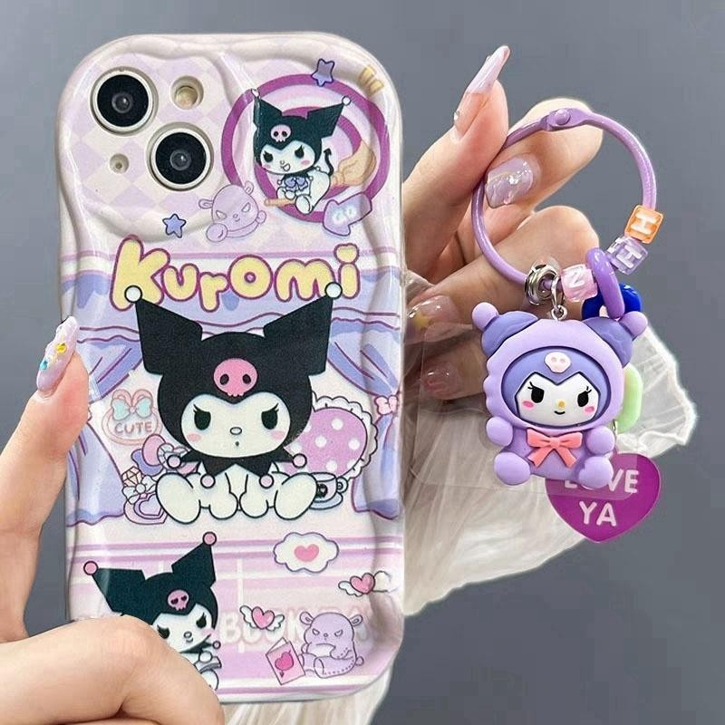 Kuromi Cinnamoroll Key Chain Case for Infinix GT 20 Pro Note 40 Pro Hot ...