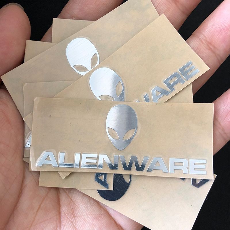 WANMG3C14 Alien LOGO LOGO Notebook Metal Sticker Computer All-in-One ...