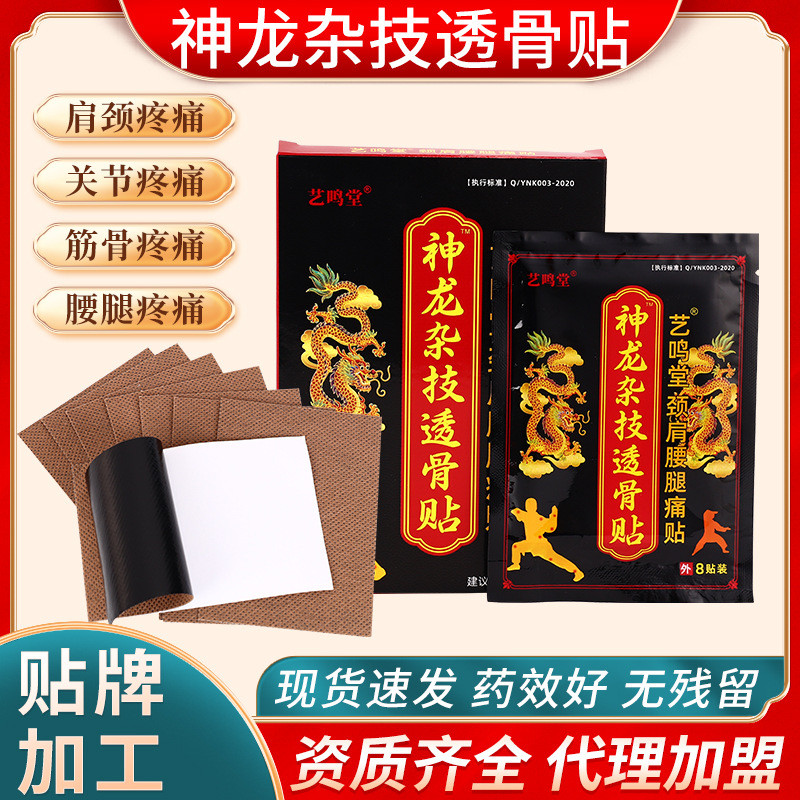 Shenlong Magazine Transparent Bone Patch Lumbar Spine Disc Pain Patch ...