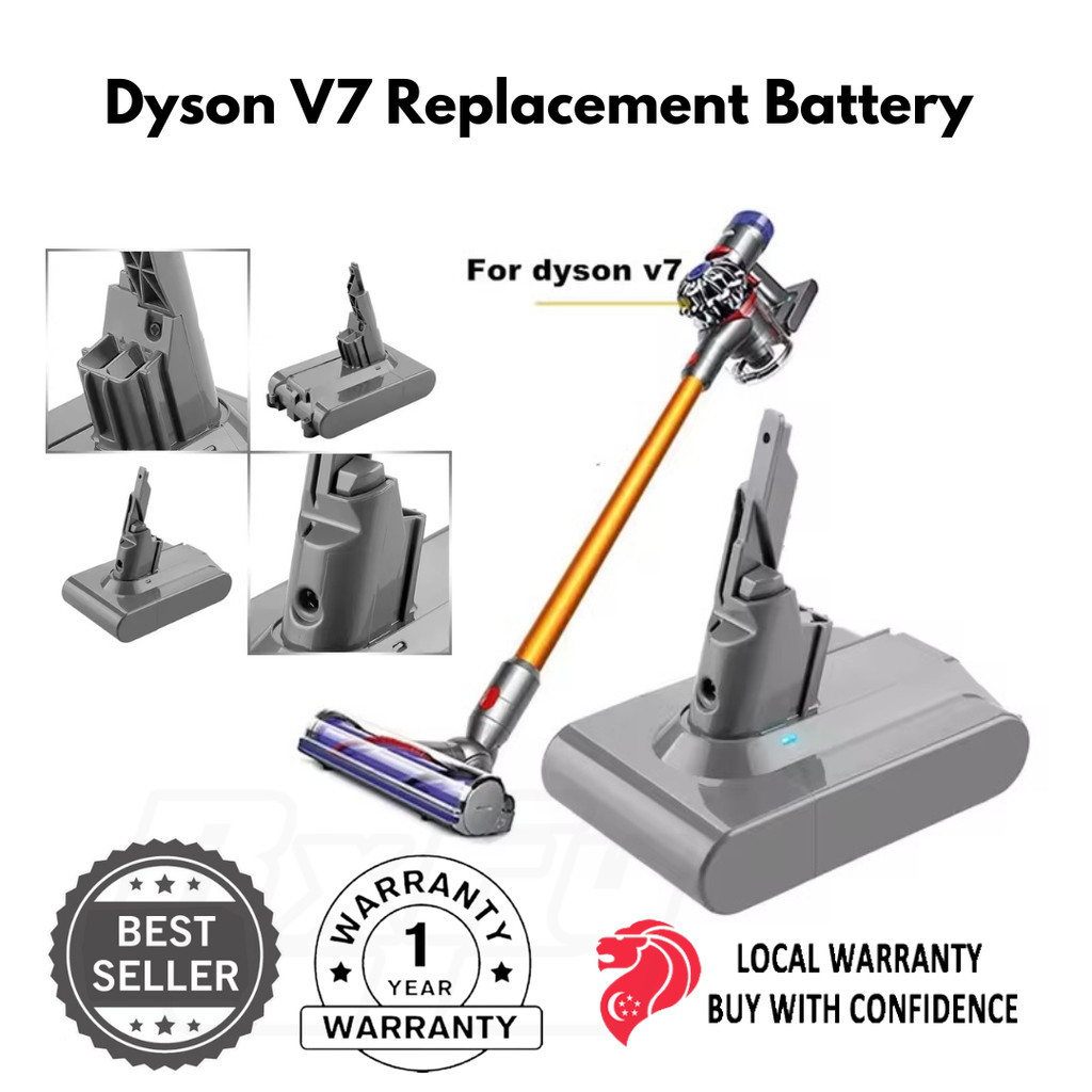 Best dyson v7 battery replacement hotsell