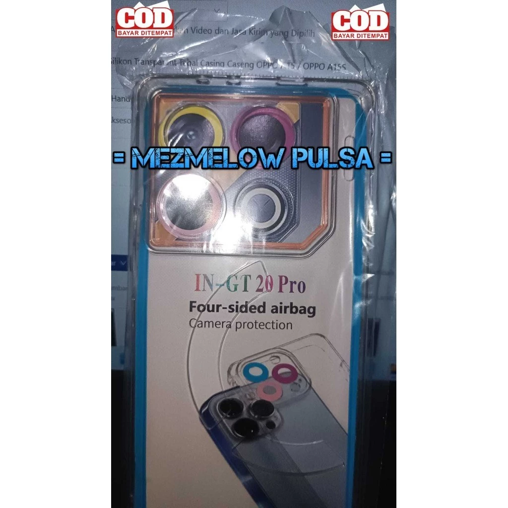 Caseng / Softcase Silikon Transparant Casing Caseng INFINIX GT 20 PRO /  INFINIX GT 10 PRO - Gambar 2
