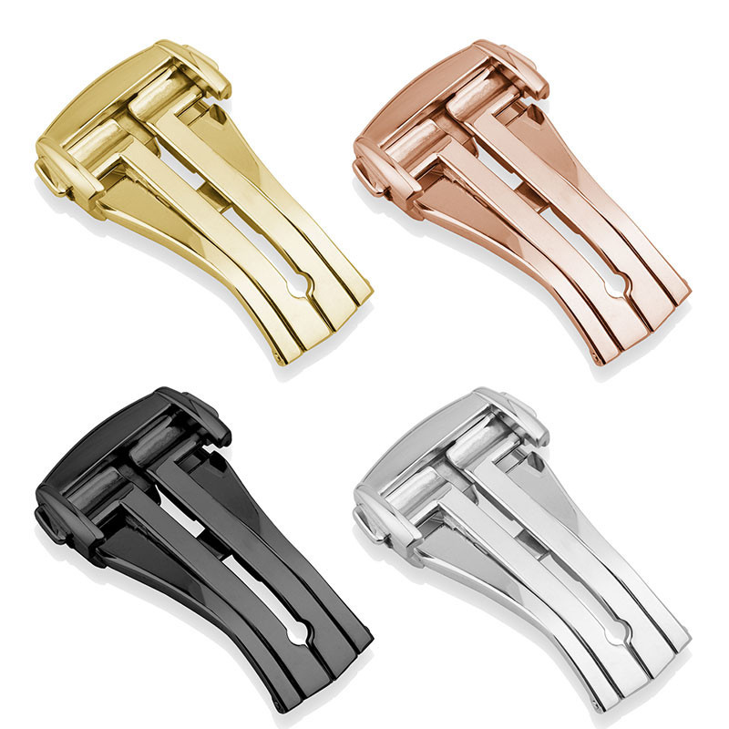316L solid Stainless Steel Watch Buckle Clasp for Omega Seamaster