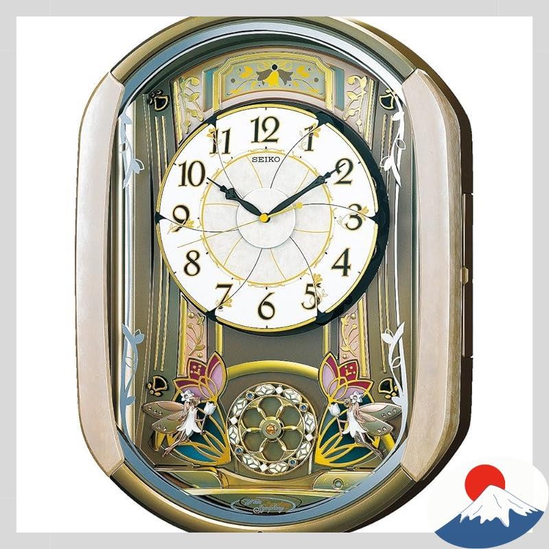 Seiko Clock Wall Clock Moving Design Radio-Controlled Analog 30 ...