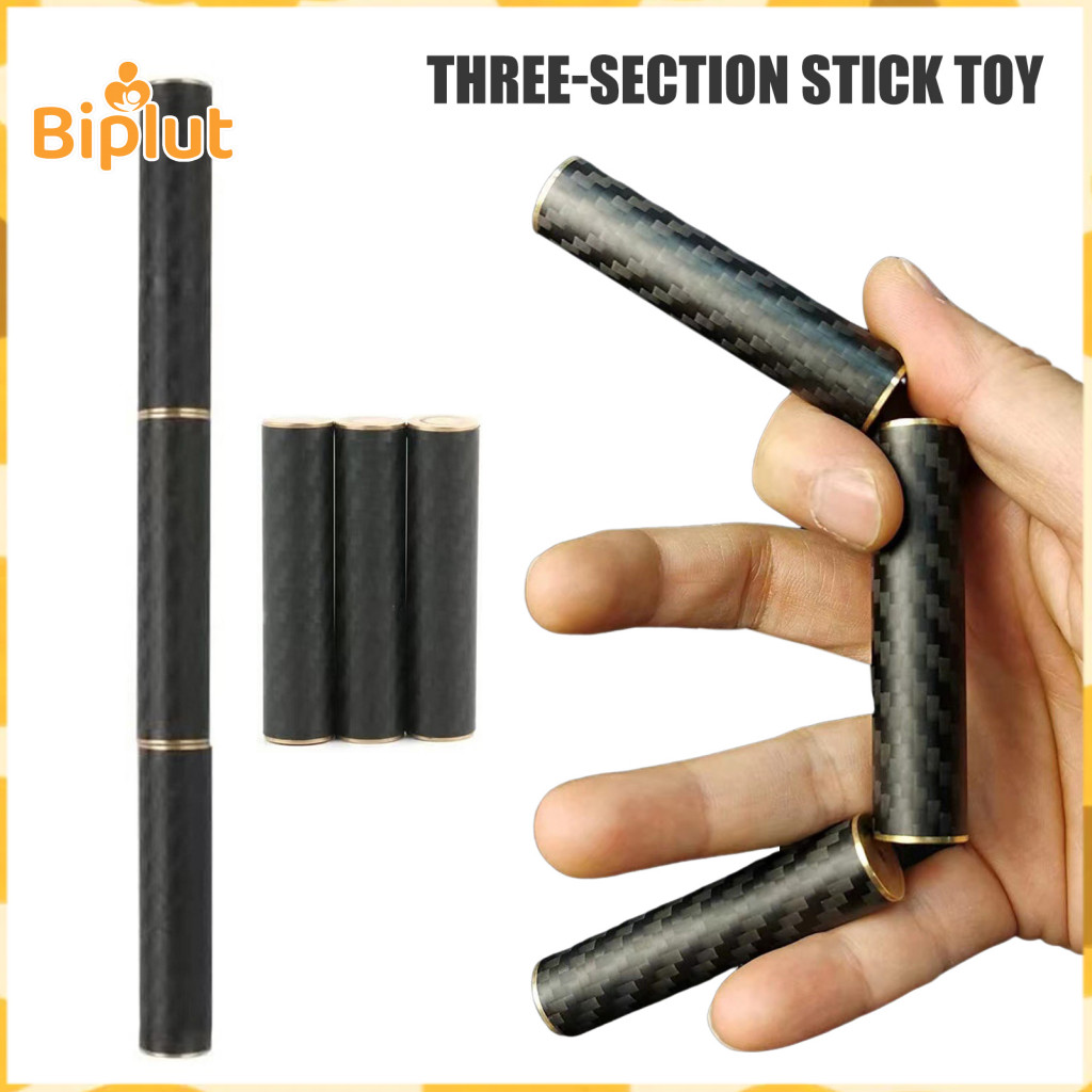 Biplut One-handed Play Toy Portable Magnetic Rod Portable Carbon Fiber ...