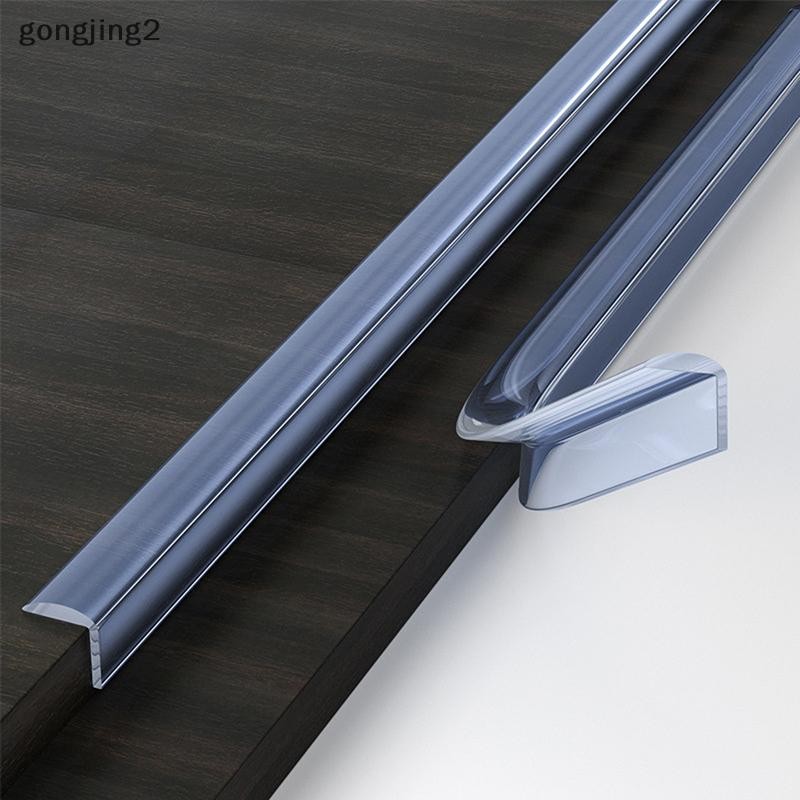 [gongjing2] 1M Soft Clear PVC Table Edge Furniture Guard Corner ...