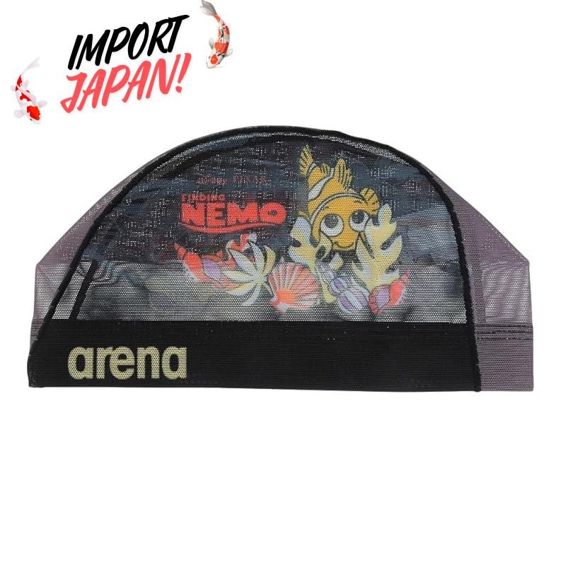 Import from Japan Arena Swim Cap Unisex Mesh Cap Sublimation Print L Size Swimming Swim Cap Disney DISNEY Finding Nemo Nemo Squirt DIS 4010 Shopee Singapore