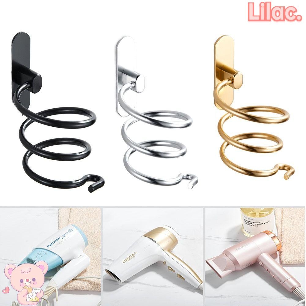 LILAC Hair Dryer Holder Wall Mounted Aluminium Alloy Bathroom&Toilet