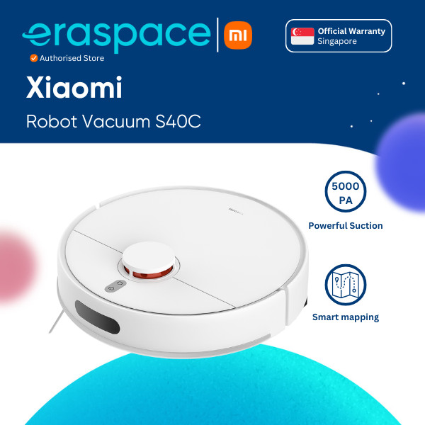 Xiaomi Robot Vacuum S40C (ONLINE EXCLUSIVE) | Shopee Singapore
