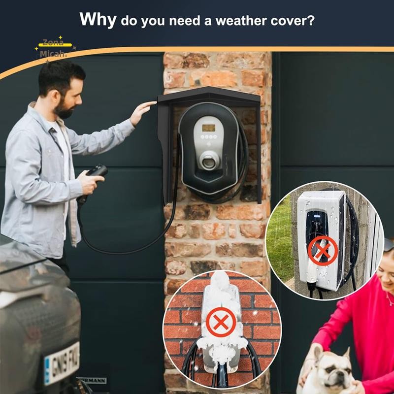 WallBoxes Electric Vehicle Charging Station Protective Roof Accessories ...