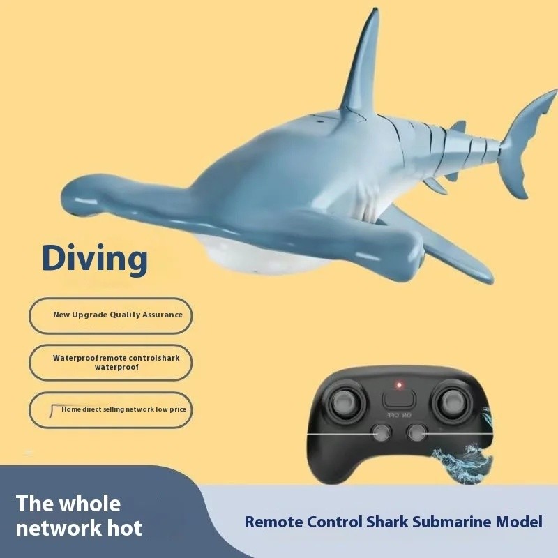 2025 A Brand-New Remote-Controlled Hammerhead Shark That Can Dive ...