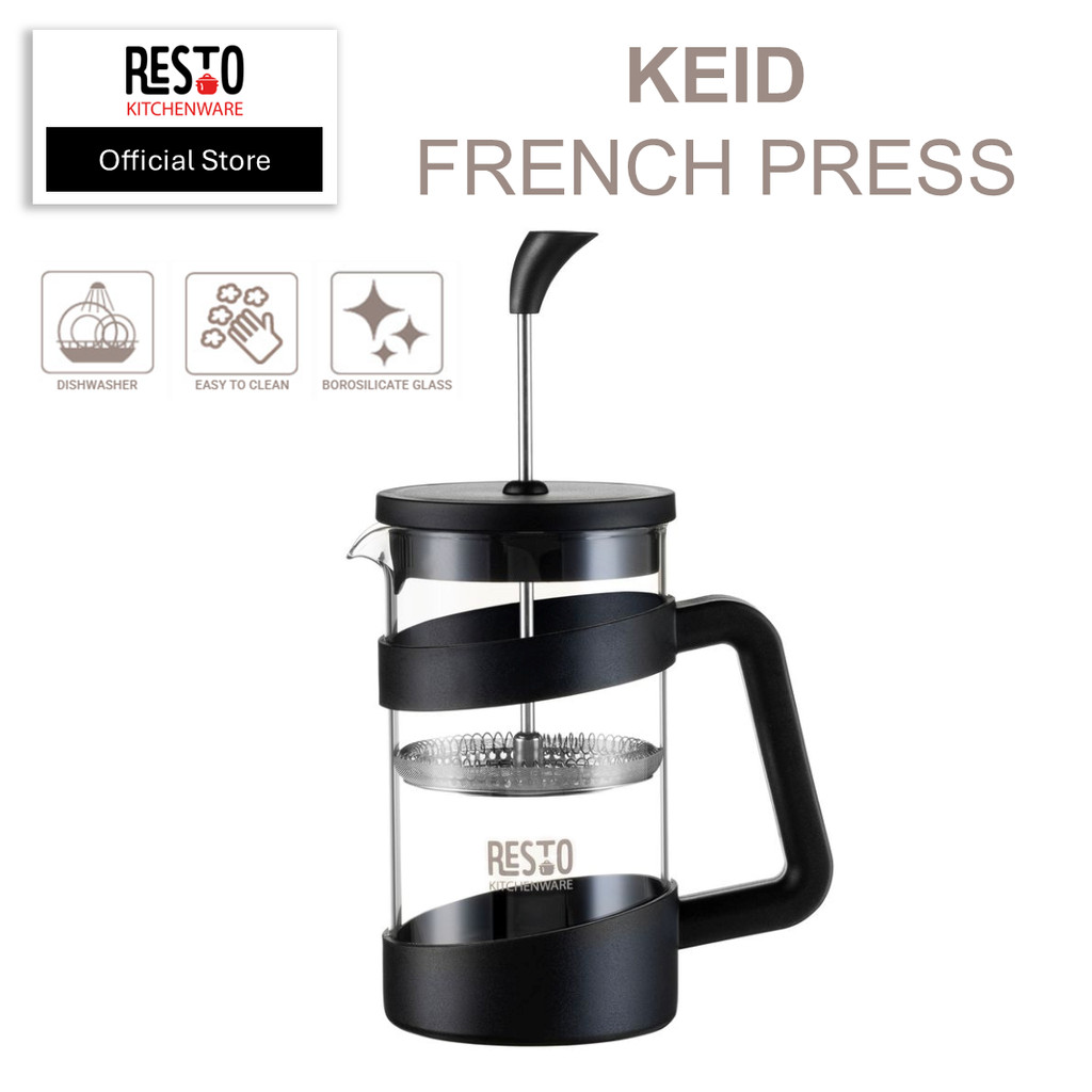 Resto Kitchenware Keid French press 600ml/1000ml | Shopee Singapore