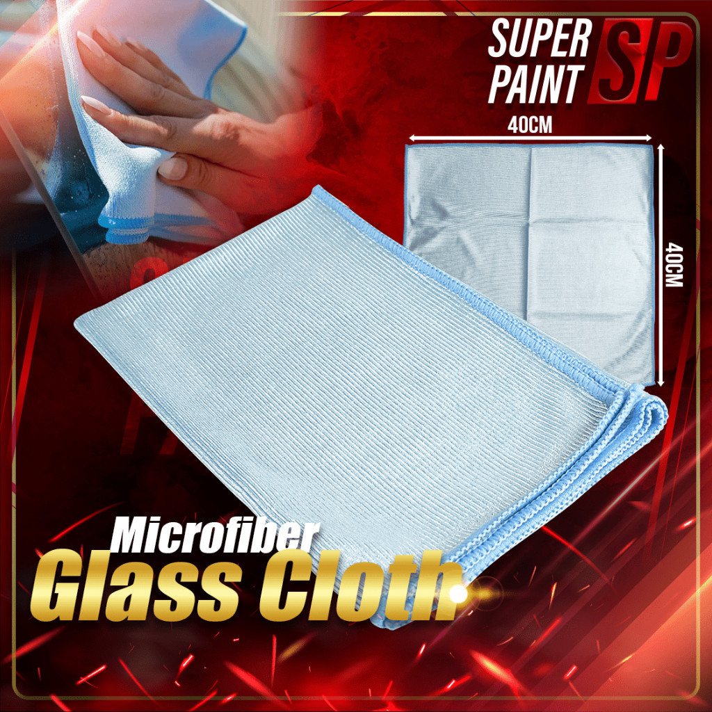 Premium Quality Microfiber Glass Cloth Glass Cleaning Lint-Free ...