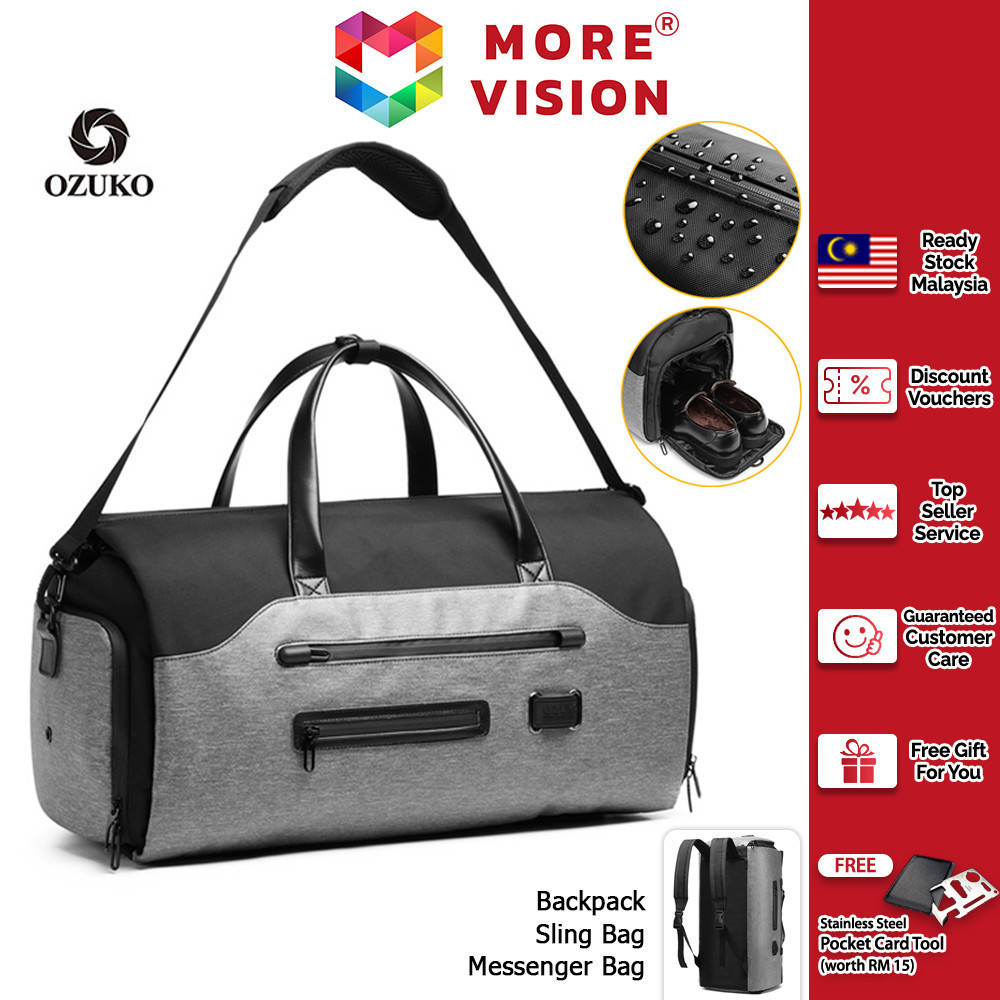 OZUKO Travel Business Sling Messenger Bag Premium High Quality